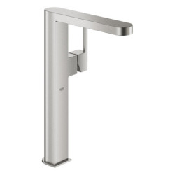 Umyvadlová vysoká baterie GROHE Plus bez výpusti supersteel 32618DC3
