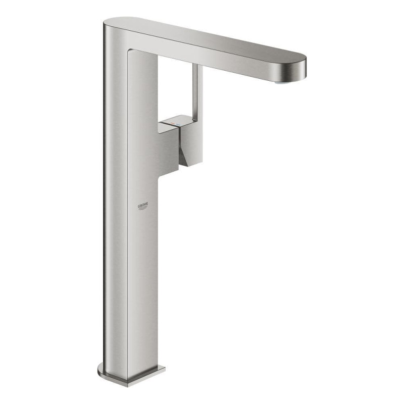 Umyvadlová vysoká baterie GROHE Plus bez výpusti supersteel 32618DC3