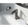Umyvadlová vysoká baterie GROHE Plus s otočným ramínkem kartáčovaný Hard Graphite 23851AL3