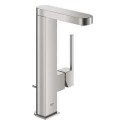 Umyvadlová vysoká baterie GROHE Plus s otočným ramínkem supersteel 23851DC3
