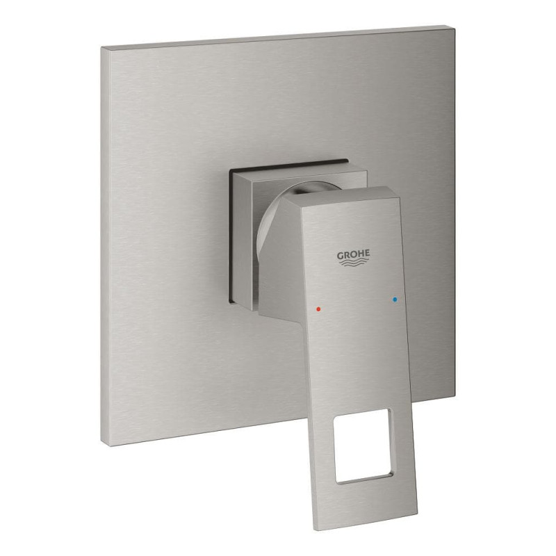 Sprchová baterie GROHE Eurocube bez podomítkového tělesa supersteel 24061DC0