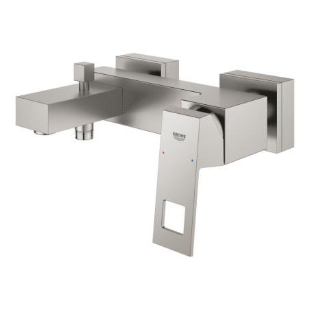 Vanová baterie GROHE Eurocube bez sprchového setu 150 mm supersteel 23140DC0