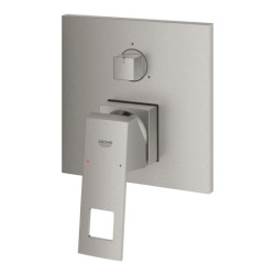 Sprchová a vanová baterie GROHE Eurocube bez podomítkového tělesa supersteel 24094DC0