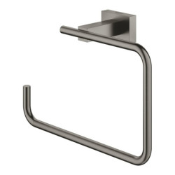 Držák ručníků GROHE Essentials Cube kartáčovaný Hard Graphite G40510AL1