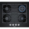 Siemens iQ300, Plynová varná deska, 60 cm, Černá, EN6B6HB90