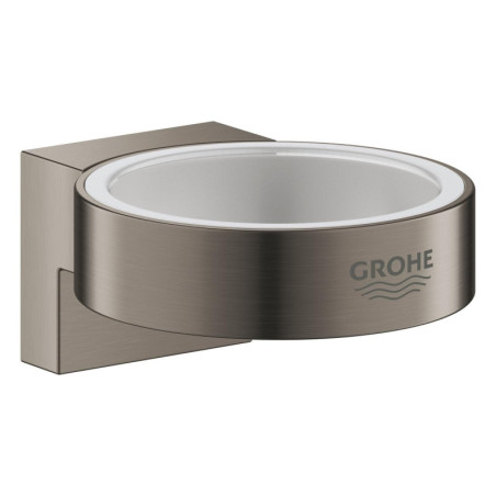 Držák skleniček GROHE Selection bez skleničky kartáčovaný Hard Graphite 41027AL0