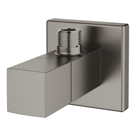 Rohový ventil GROHE Eurocube 1/2"x3/8" s krytkou kartáčovaný Hard Graphite 22012AL0