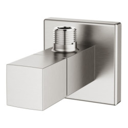 Rohový ventil GROHE Eurocube 1/2"x3/8" s krytkou supersteel 22012DC0