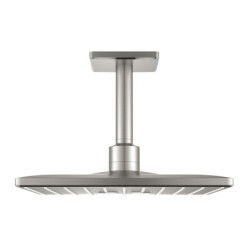 Hlavová sprcha GROHE Rainshower SmartActive Cube strop včetně sprchového ramena supersteel 26481DC0