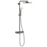 Sprchový systém GROHE Euphoria SmartControl na stěnu s termostatickou baterií Hard Graphite 26507A00