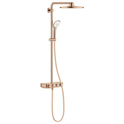 Sprchový systém GROHE Euphoria SmartControl na stěnu s termostatickou baterií Warm Sunset 26507DA0