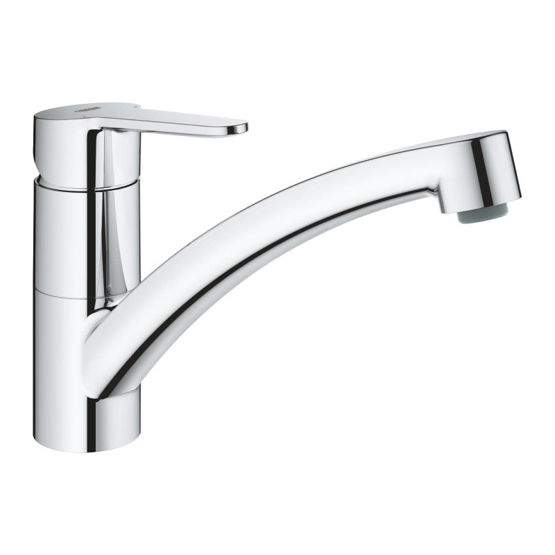 Dřezová baterie GROHE BauEco s otočným ramínkem chrom 31680000