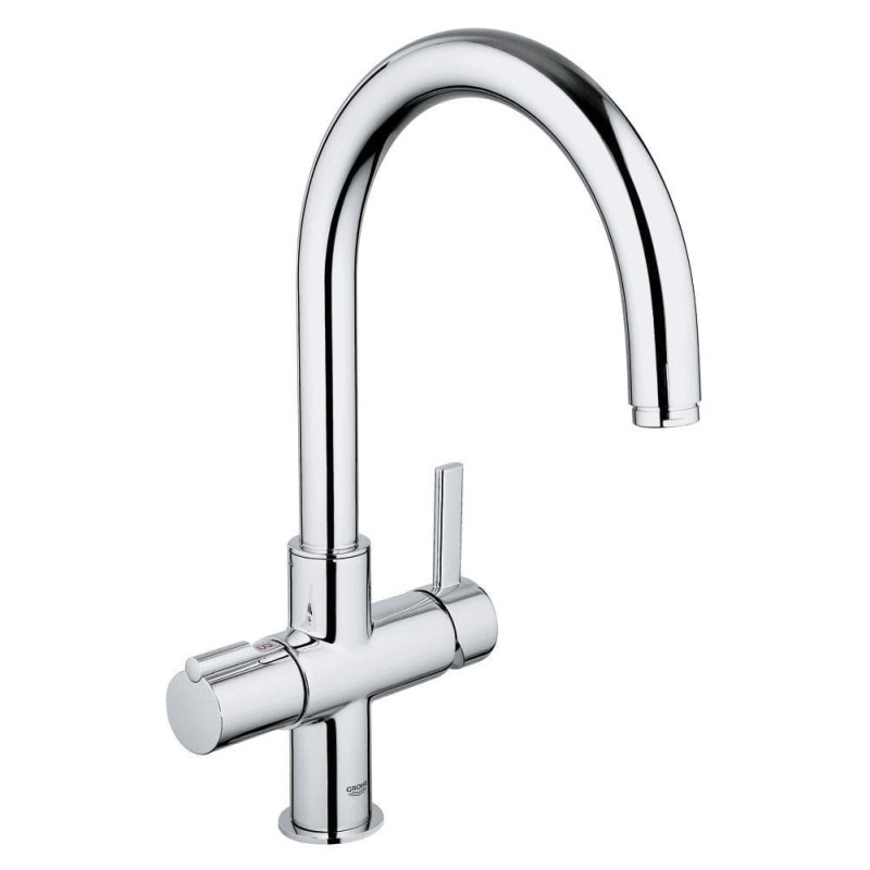 Dřezová baterie GROHE Red chrom 30033000