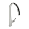 Dřezová baterie Hansa Designo s vytahovací sprškou, 2 proudy chrom 51362283