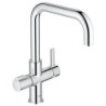 Dřezová baterie GROHE Red chrom 30097000