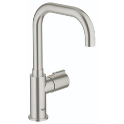 Dřezová baterie GROHE Red supersteel 30160DC0