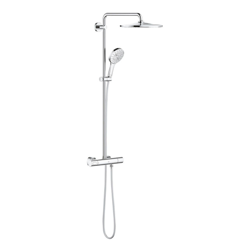 Sprchový systém GROHE Rainshower SmartActive na stěnu s termostatickou baterií chrom 26647000