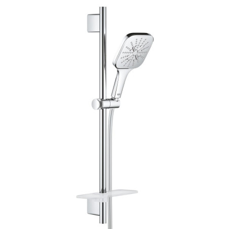 Sprchový set GROHE Rainshower SmartActive Cube na stěnu s poličkou chrom 26584000