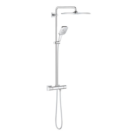 Sprchový systém GROHE Rainshower SmartActive Cube na stěnu s termostatickou baterií chrom 26649000