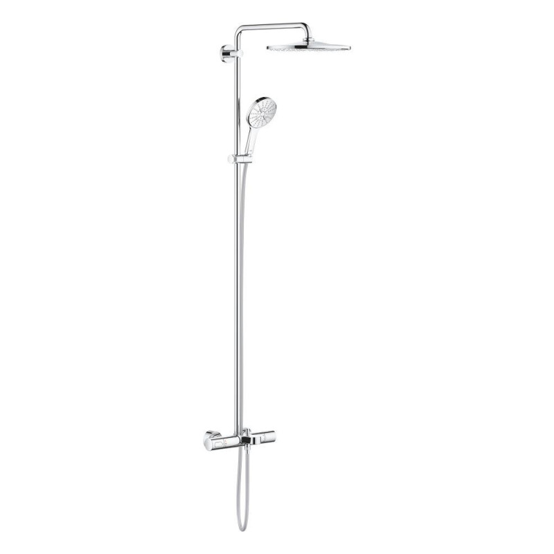 Sprchový systém GROHE Rainshower SmartActive na stěnu s vanovým termostatem chrom 26657000