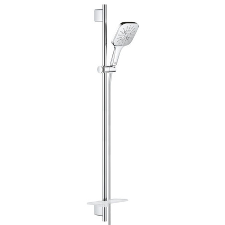 Sprchový set GROHE Rainshower SmartActive Cube na stěnu s poličkou chrom 26586000