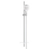 Sprchový set GROHE Rainshower SmartActive Cube na stěnu s poličkou měsíční bílá 26587LS0