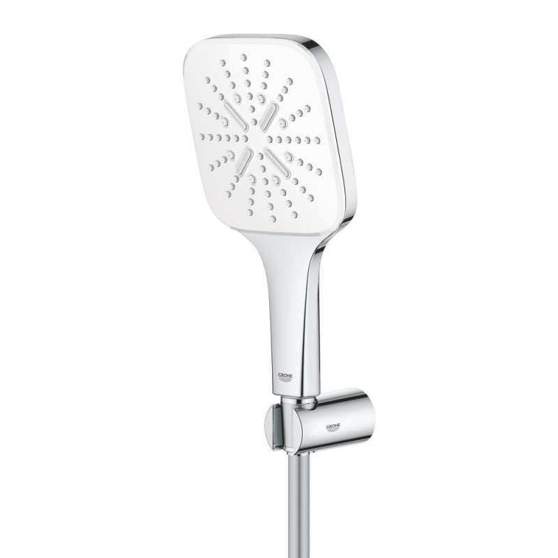 Sprchový set GROHE Rainshower SmartActive Cube na stěnu měsíční bílá 26589LS0