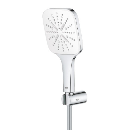 Sprchový set GROHE Rainshower SmartActive Cube na stěnu měsíční bílá 26589LS0