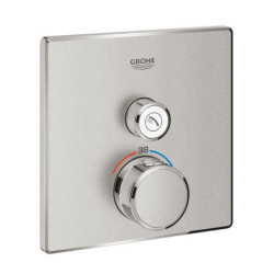 Sprchová baterie GROHE Smart Control bez podomítkového tělesa supersteel 29123DC0