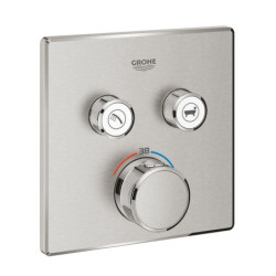 Sprchová a vanová baterie GROHE Smart Control bez podomítkového tělesa supersteel 29124DC0