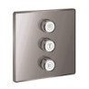 Sprchová a vanová baterie GROHE Smart Control bez podomítkového tělesa Hard Graphite 29127A00