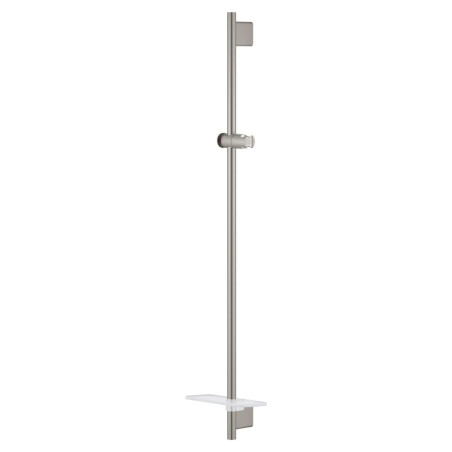 Sprchová tyč GROHE Rainshower SmartActive na stěnu s poličkou supersteel 26603DC0