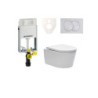 Cenově zvýhodněný závěsný WC set Geberit k zazdění + WC SAT Brevis SIKOGE1W7