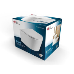 Cenově zvýhodněný závěsný WC set Geberit do lehkých stěn / předstěnová montáž+ WC SAT Brevis SIKOGES6W71