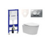 Cenově zvýhodněný závěsný WC set Geberit do lehkých stěn / předstěnová montáž+ WC SAT Brevis SIKOGES6W72