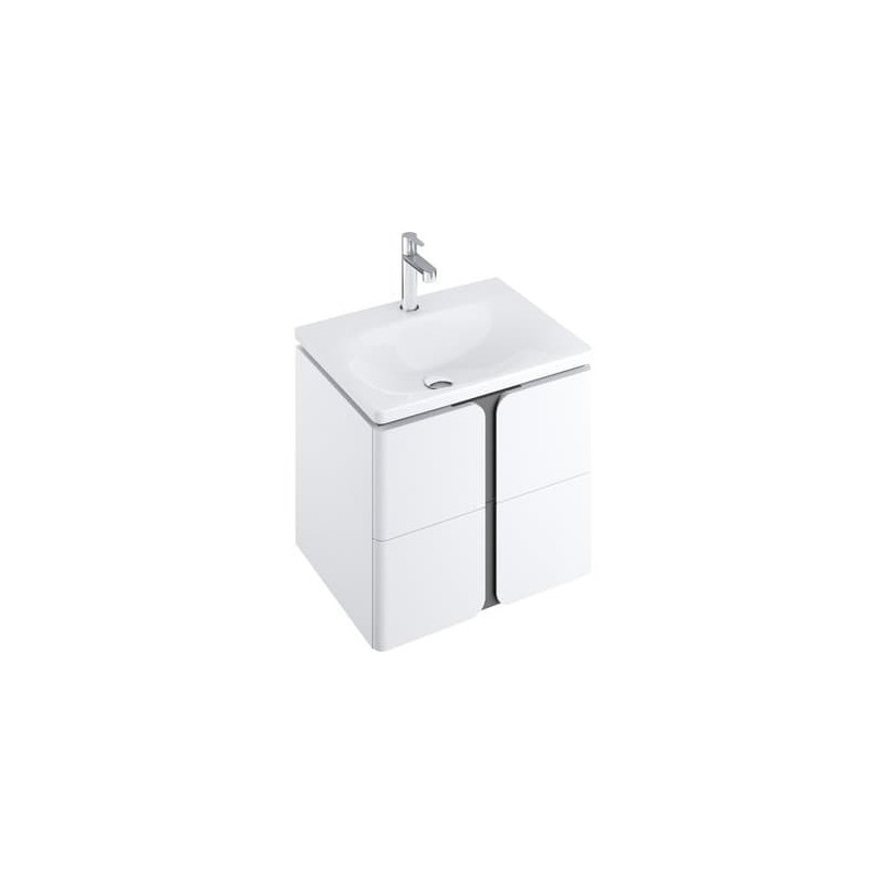 Koupelnová skříňka pod desku Ravak Balance 50x50x46 cm Bílá lesk X000001365