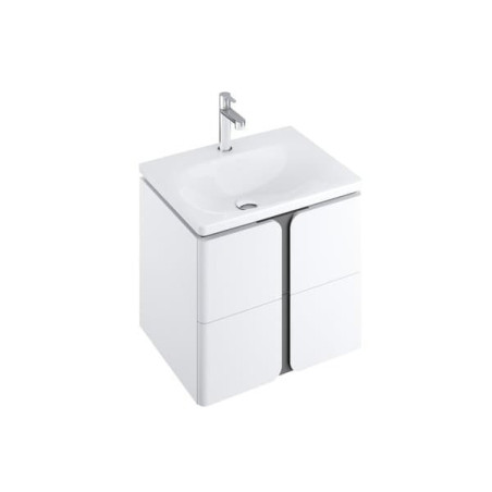 Koupelnová skříňka pod desku Ravak Balance 50x50x46 cm Bílá lesk X000001365