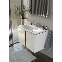 Koupelnová skříňka pod desku Ravak Balance 80x50x46 cm Bílá lesk X000001368