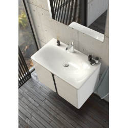 Koupelnová skříňka pod desku Ravak Balance 80x50x46 cm Bílá lesk X000001368