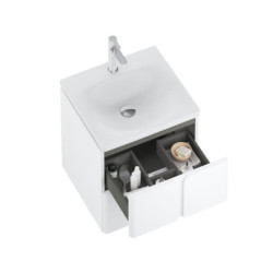 Koupelnová skříňka pod desku Ravak Balance 60x50x46 cm Bílá lesk X000001367