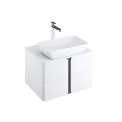 Deska pod umyvadlo pod umyvadlo Ravak Balance 80x2x46,5 cm Bílá lesk X000001371