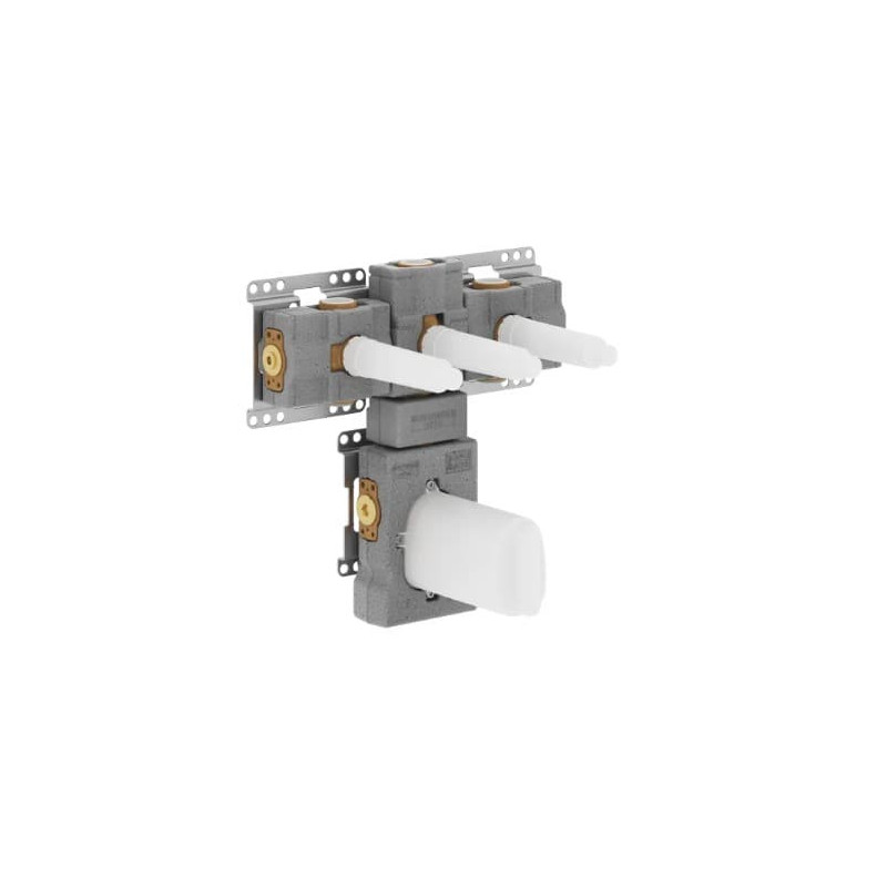 Modul podomítkového termostatu Dornbracht xTOOL s 3 ventily 3/4" 3553497090