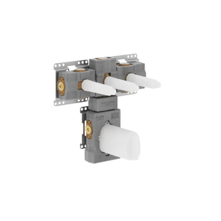 Modul podomítkového termostatu Dornbracht xTOOL s 3 ventily 3/4" 3553497090