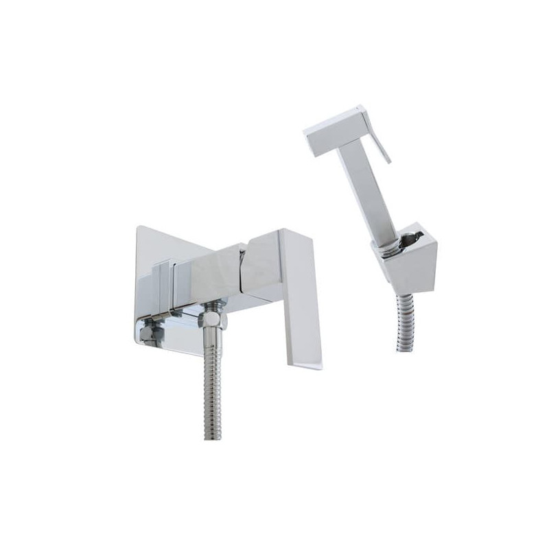 Bidetová baterie RAV SLEZÁK Loira včetně podomítkového tělesa chrom LR547/1