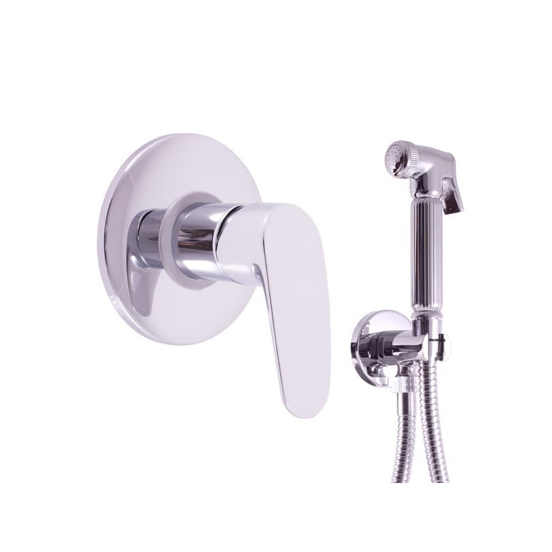 Bidetová baterie RAV SLEZÁK Amur s bidetovou sprškou chrom AM742/1