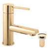 Umyvadlová baterie RAV SLEZÁK Seina s clic-clacem zlatá SE927.0KZ