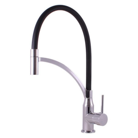 Dřezová baterie RAV SLEZÁK Seina se silikonovým ramínkem chrom SE914.5