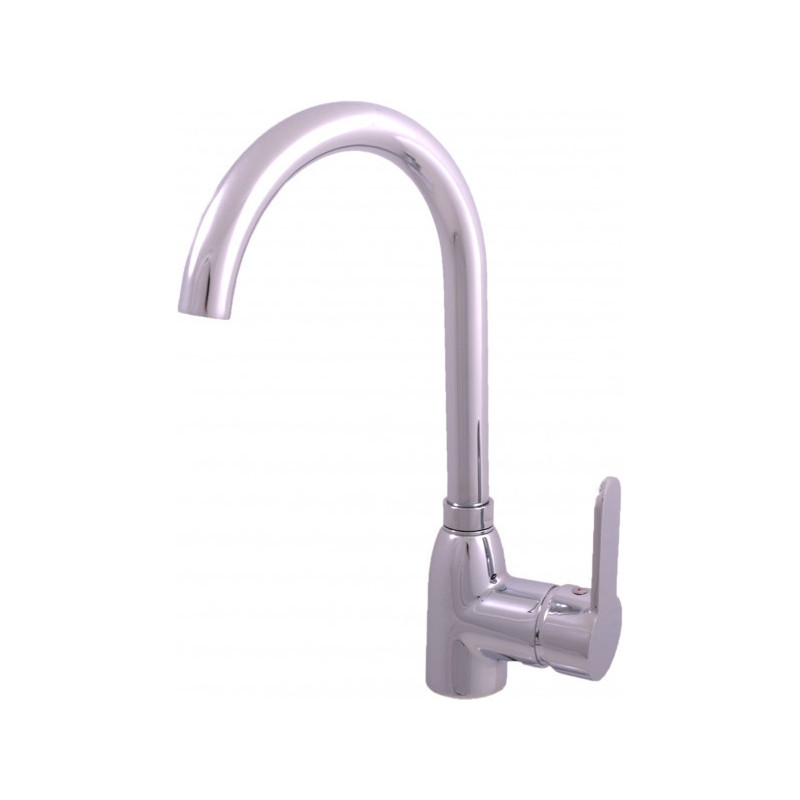 Dřezová baterie RAV SLEZÁK Zambezi s otočným ramínkem chrom ZA007.5/4