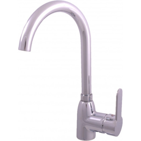 Dřezová baterie RAV SLEZÁK Zambezi s otočným ramínkem chrom ZA007.5/4