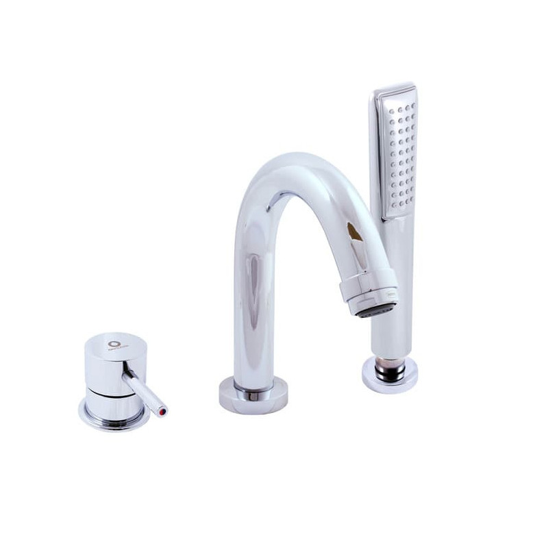 Vanová baterie RAV SLEZÁK Seina se sprchovým setem chrom SE962.5Y